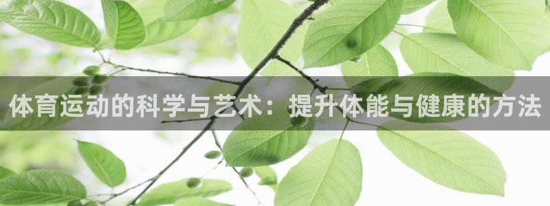 oety欧亿体育官网下载联系电话：体育运动的科学与艺术：提升