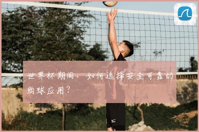 世界杯期间，如何选择安全可靠的购球应用？